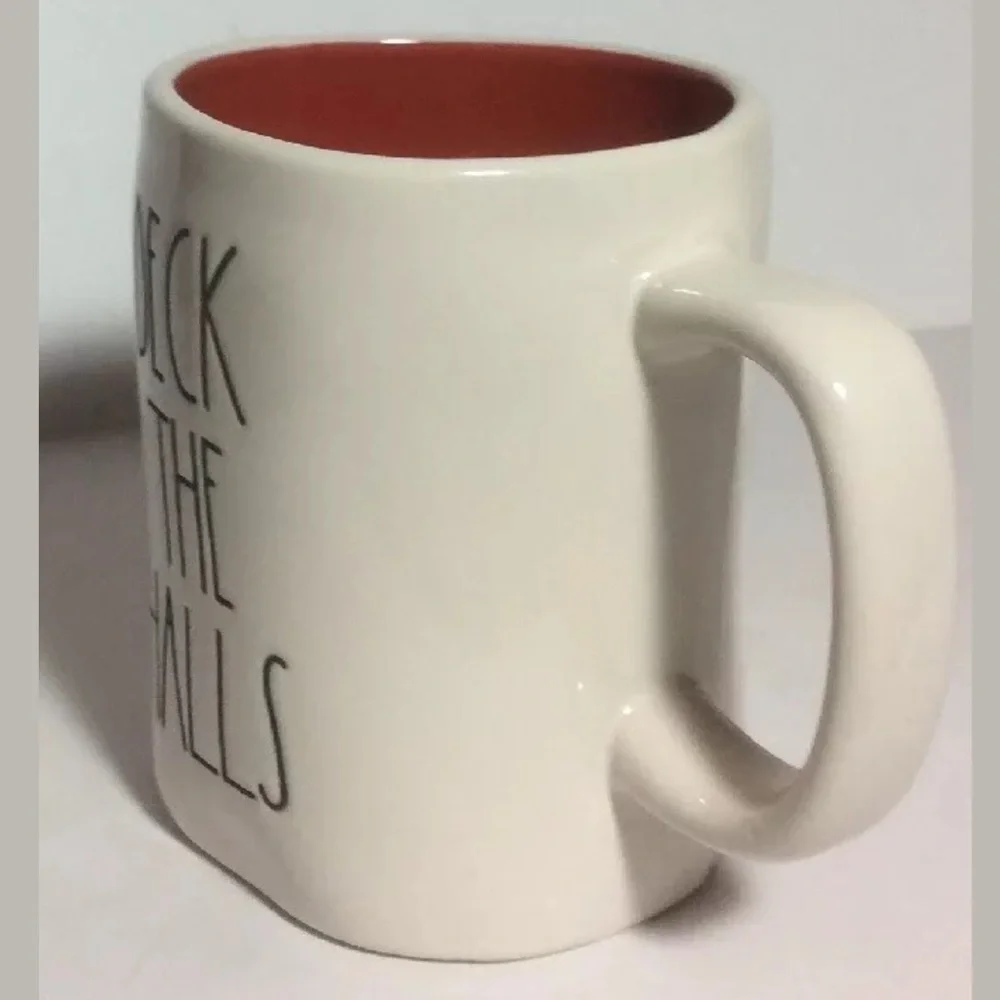 New Rae Dunn BY Magenta DECK THE HALLS Mug